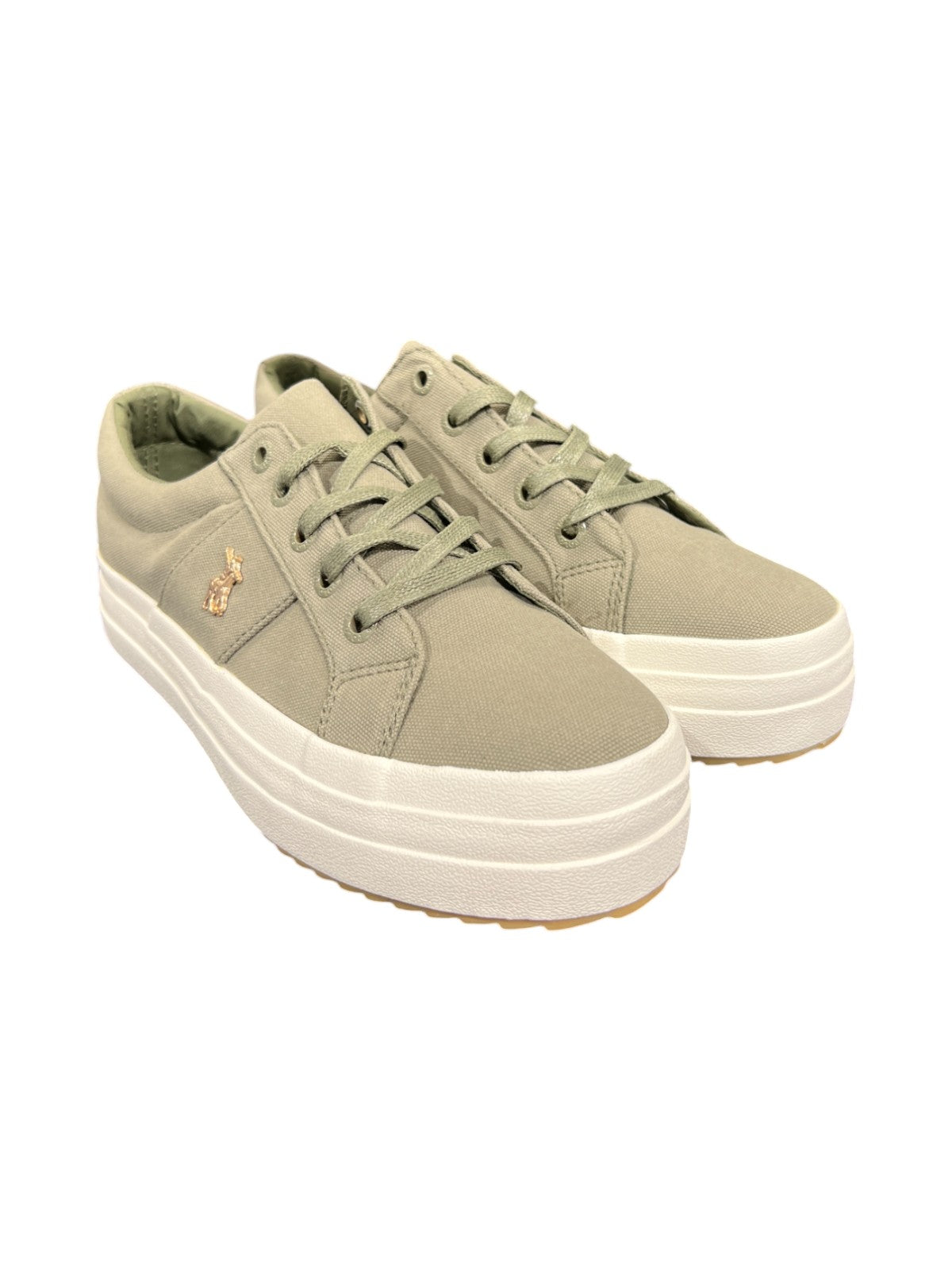 Polo Sneaker Ladies Classic Canvas Olive